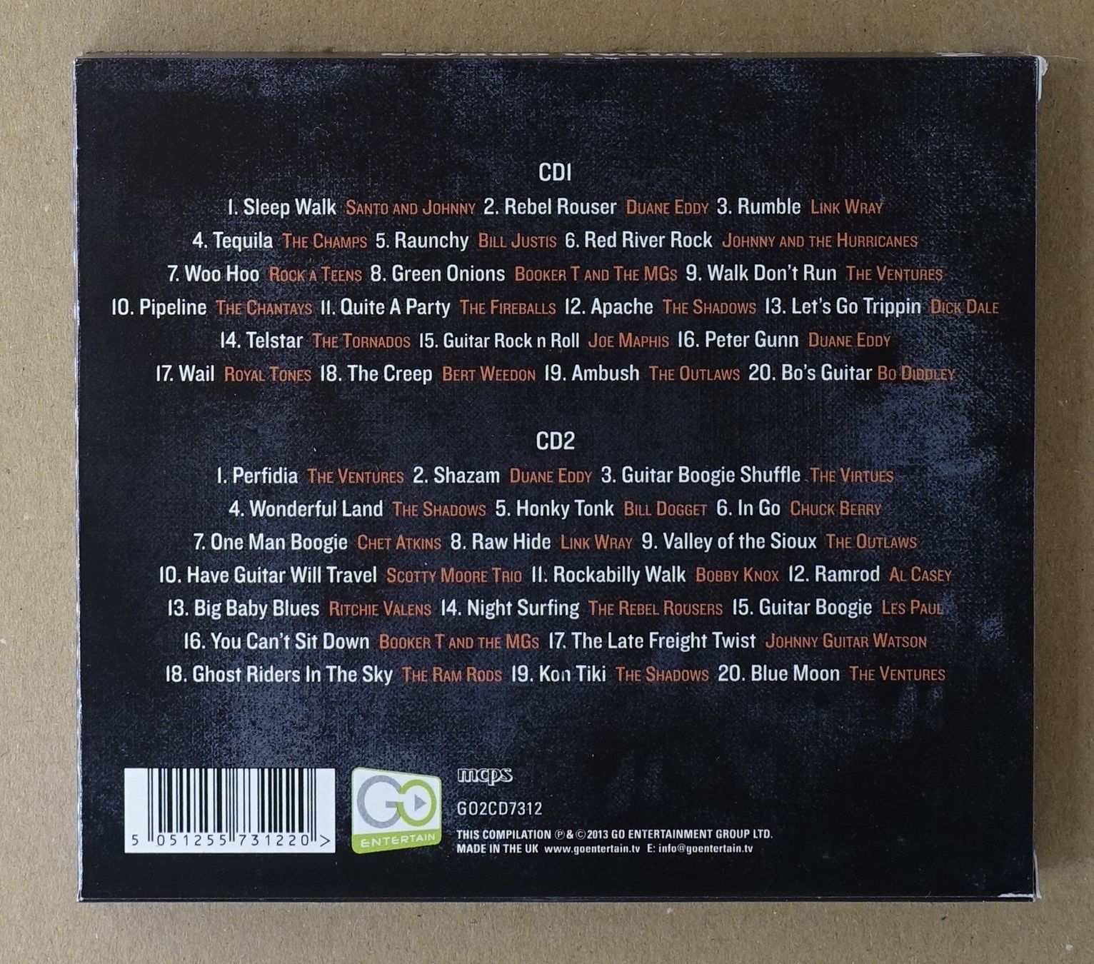 CD: Guitar Greats (2 CDs) - F11 – Usato da Sessa venduto da fraenklishop 1