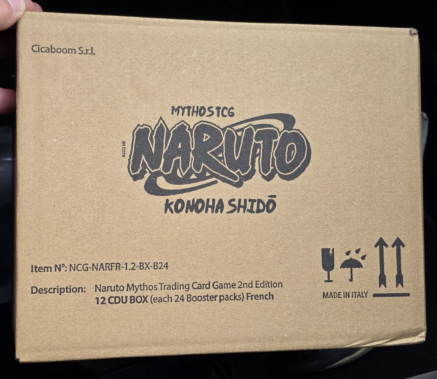 Carte collezionabili: Naruto Mythos case de 12 display scellée en Français – Nuovo e nell'imballaggio originale da Morges venduto da TCG_Golaz