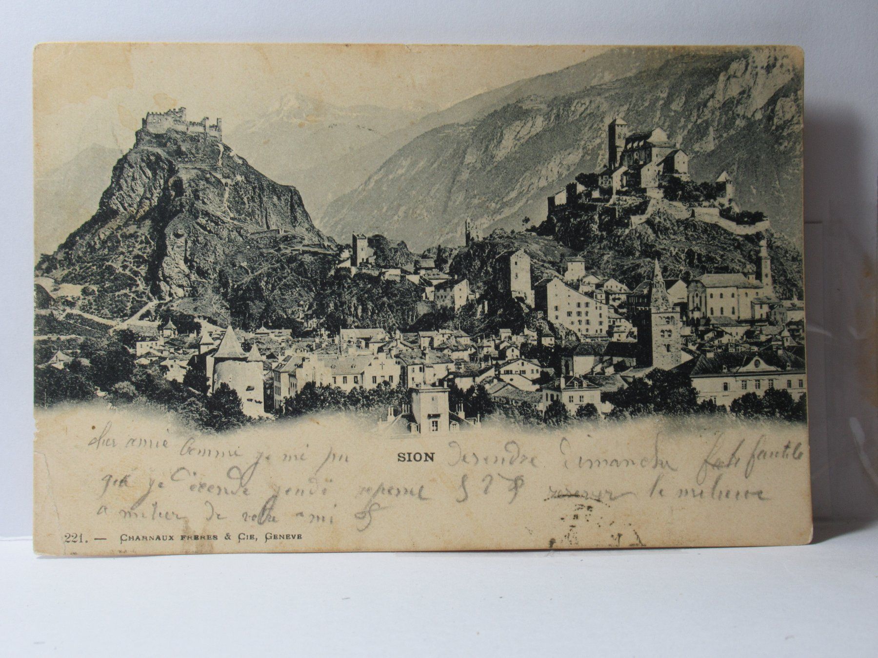 Cartes postales: Sion 1904 – D'occasion à Grenchen par Bluemchen1900