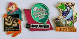 3 Coop Pins