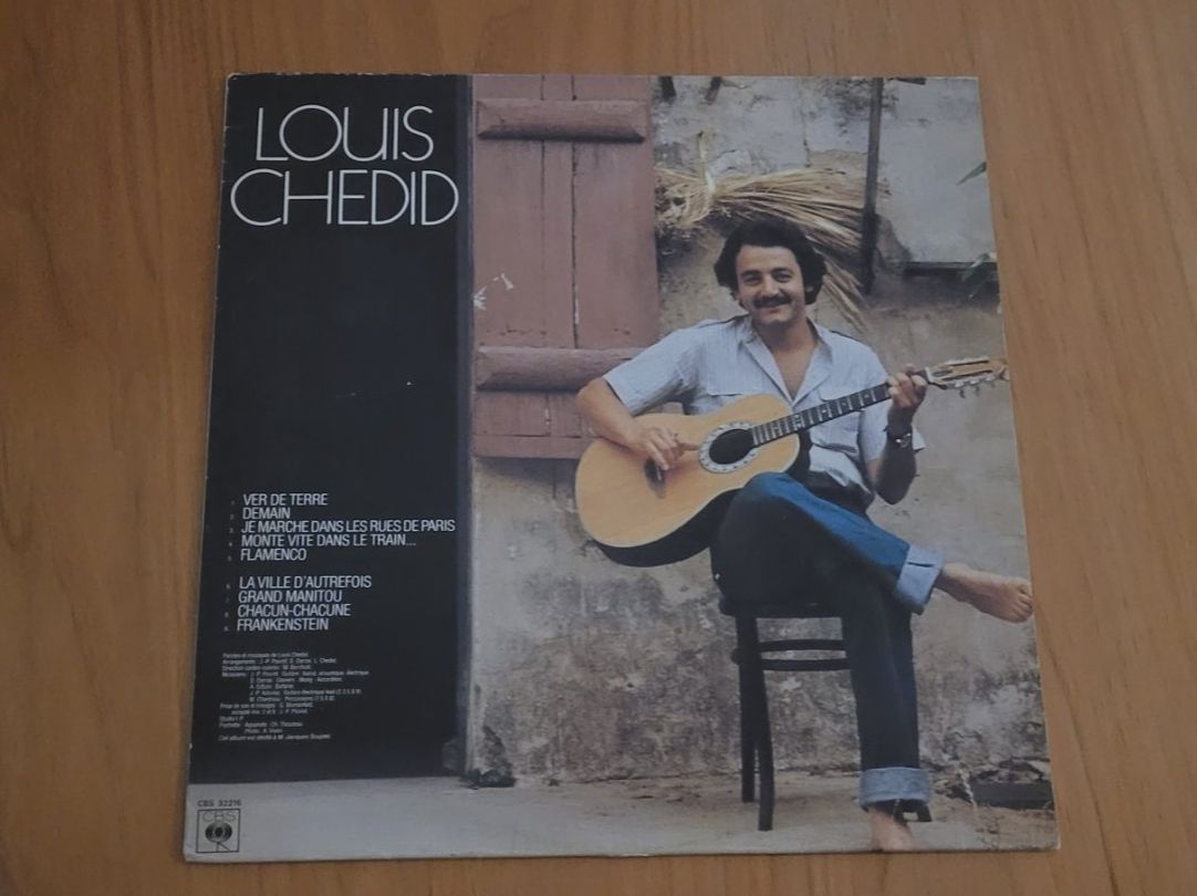 Vinyles: LP  Louis Chedid – D'occasion à Martigny par MZ-67