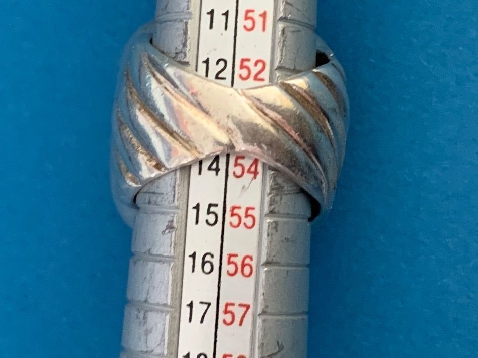 Ringe: Silberring ONYX CARRÉ (54) – Gebraucht aus Dittingen von Bijoubelle 3