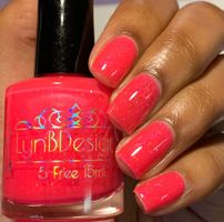 LynB Designs Indie Neon Rosa Holographic Nagellack