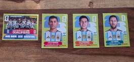 Panini WM 2026 Messi Qualifiers Argentinien Sticker 4 Stk.