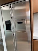 Réfrigérateur Samsung double porte inox bon état