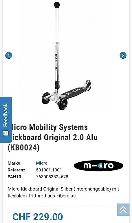 Micro Kickboard: Monopattino Micro – Gebraucht aus Breganzona von nad_5kxn 3