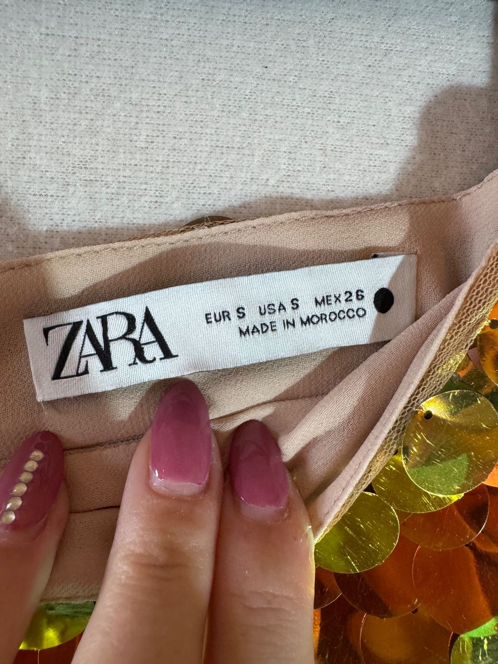 Zara Röcke: Pailletten Rock von Zara Gr. S – Gebraucht aus Grosswangen von second_hand_dress 6