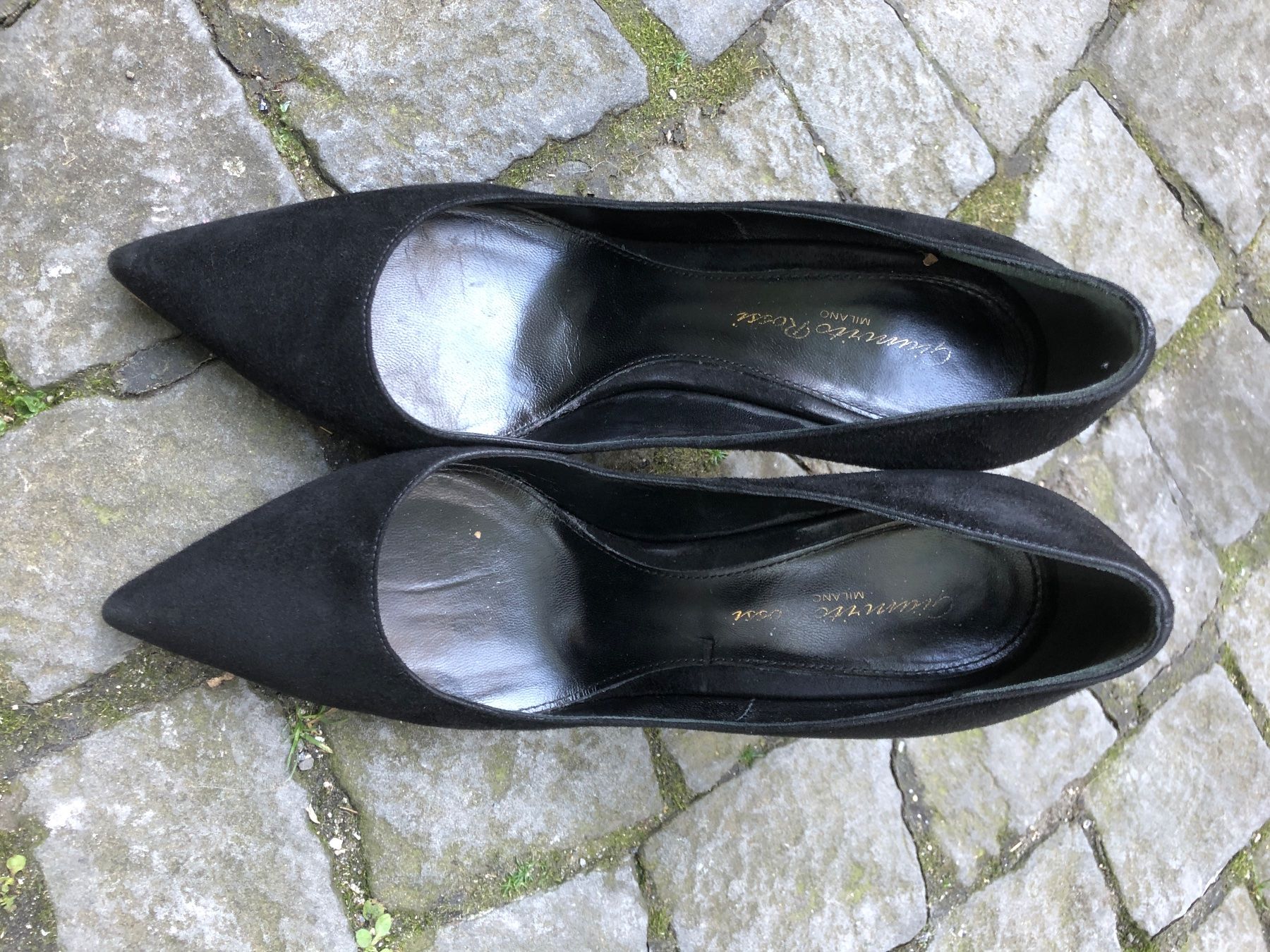 Gianvito Rossi Scarpe da donna: Escarpins 36,5 "Gianvito Rossi" daim – Usato da Lausanne venduto da lae_c5zc