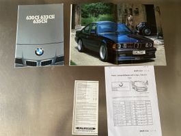 Prospekt BMW Alpina B7S Turbo Coupé/ e24/ Preisliste Alpina