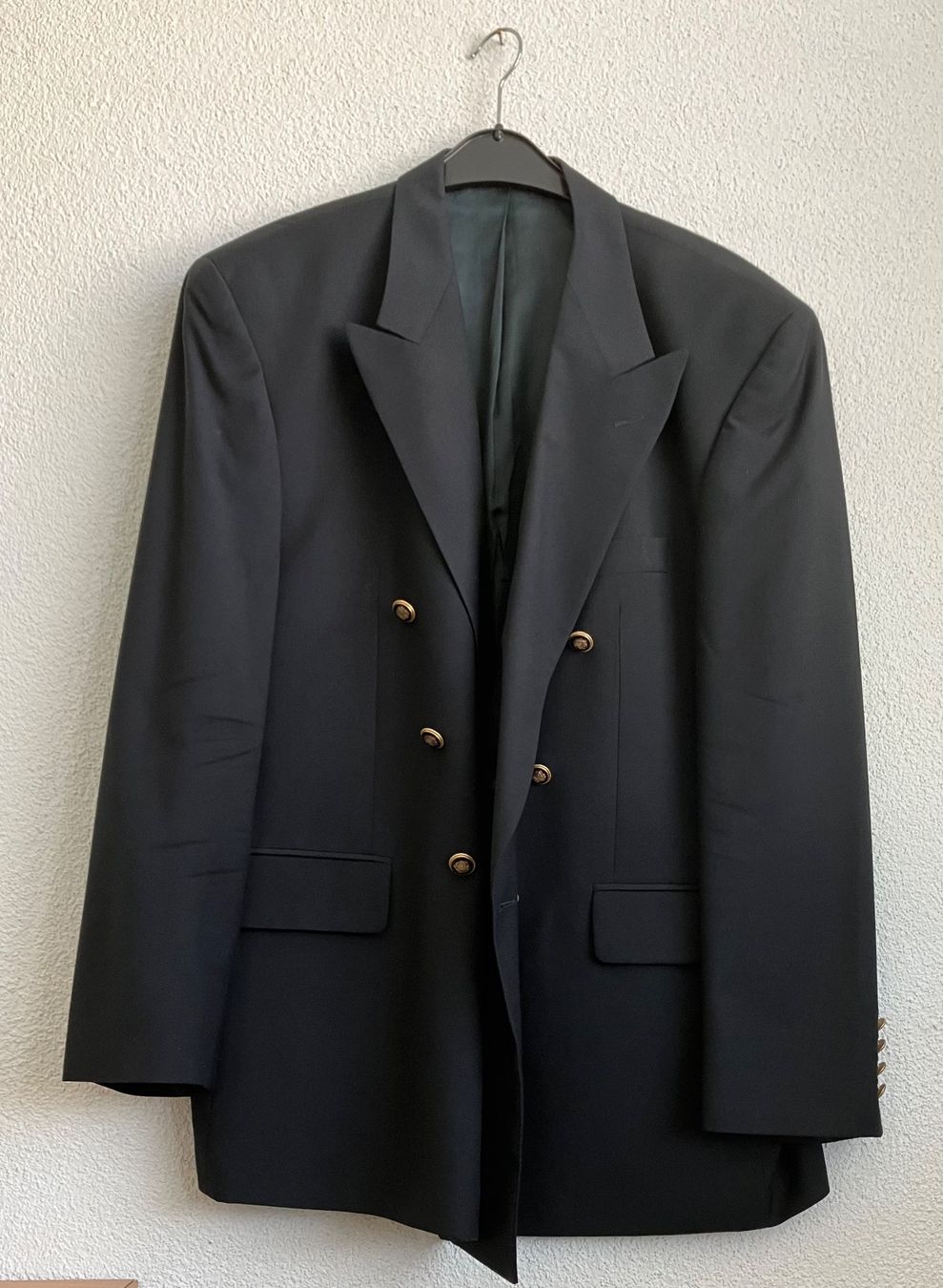 Giacche: Sakko schwarz, Gr. 56 – Usato da Diepoldsau venduto da mabeapt 1