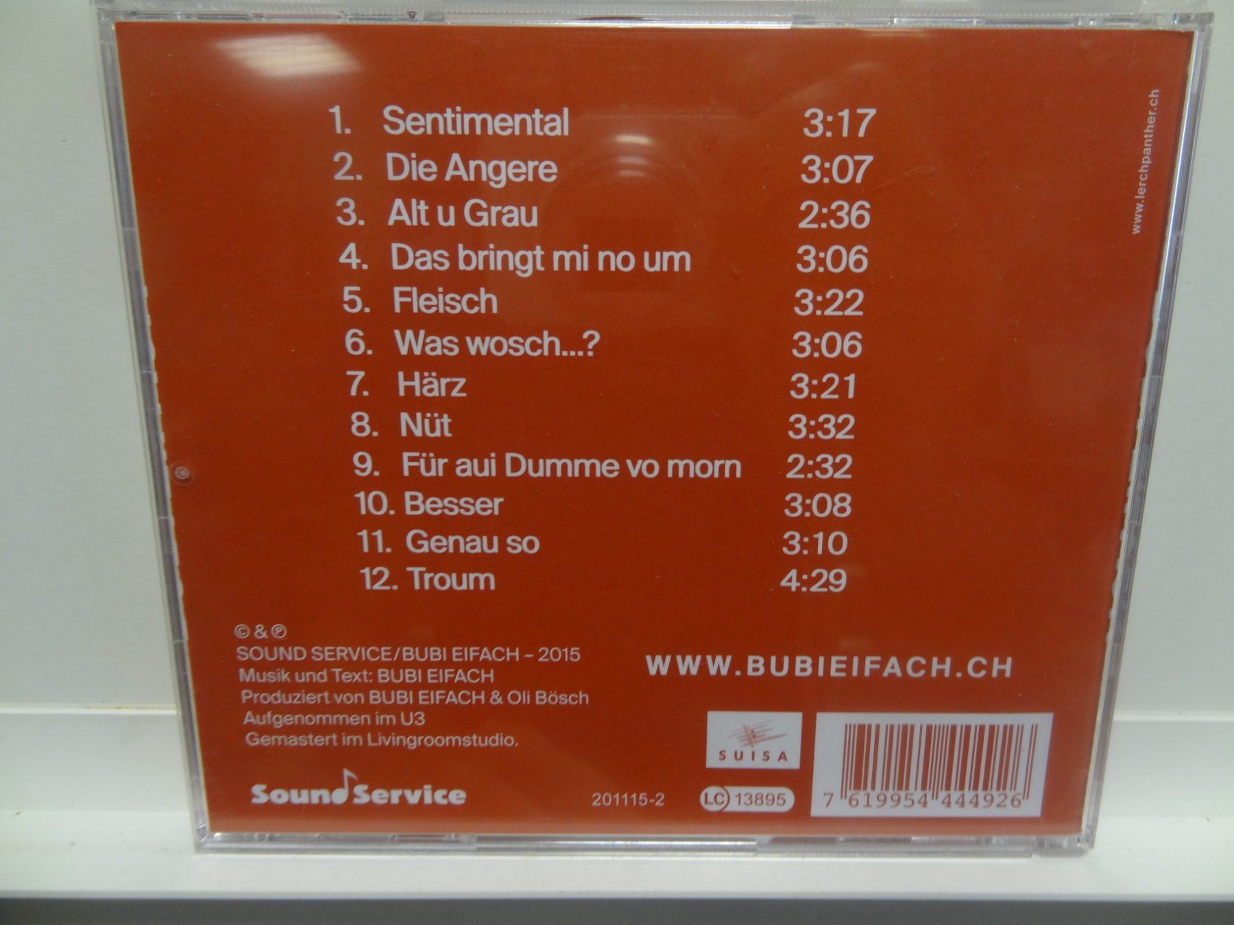 CD: Bubi Eifach, Album #2 – Usato da luzern venduto da musicandart 1