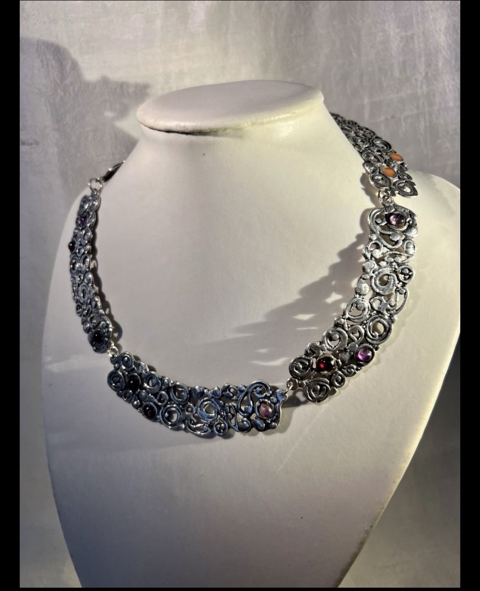 Colliers: Silber 925 Collier handgefertigt – D'occasion à Bern par conradcastiletz 1