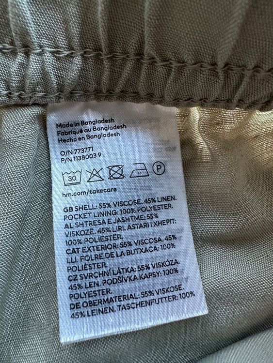 H&M Pantalons: Leinenhose, Gr. M – D'occasion à Niederbüren par Hudi_1974 2