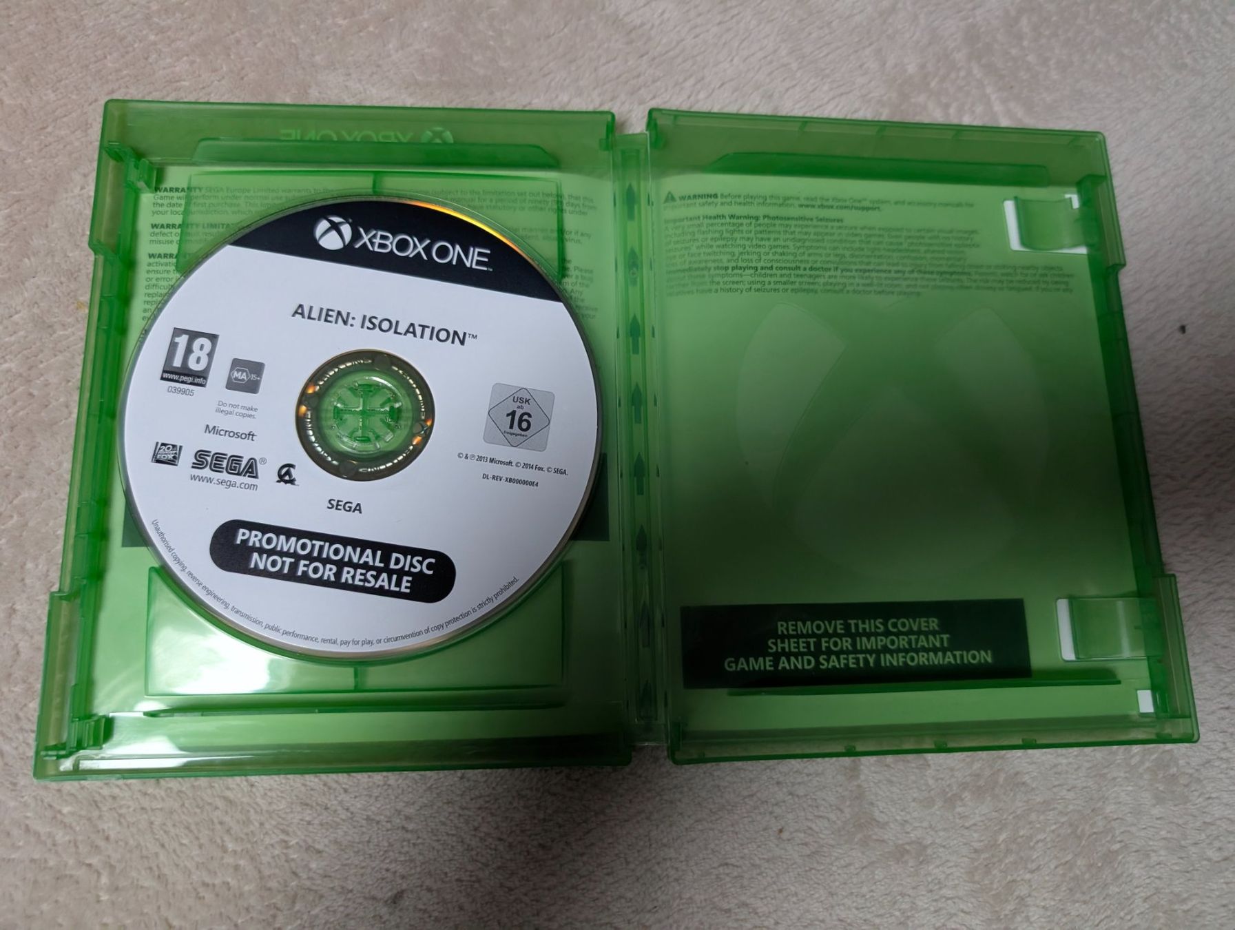 Giochi: Alien Isolation - Xbox One game PROMO – Usato da Hünenberg See venduto da SpecialEditionGaming 2