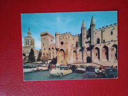 Avignon France Papst Palast alte Autos