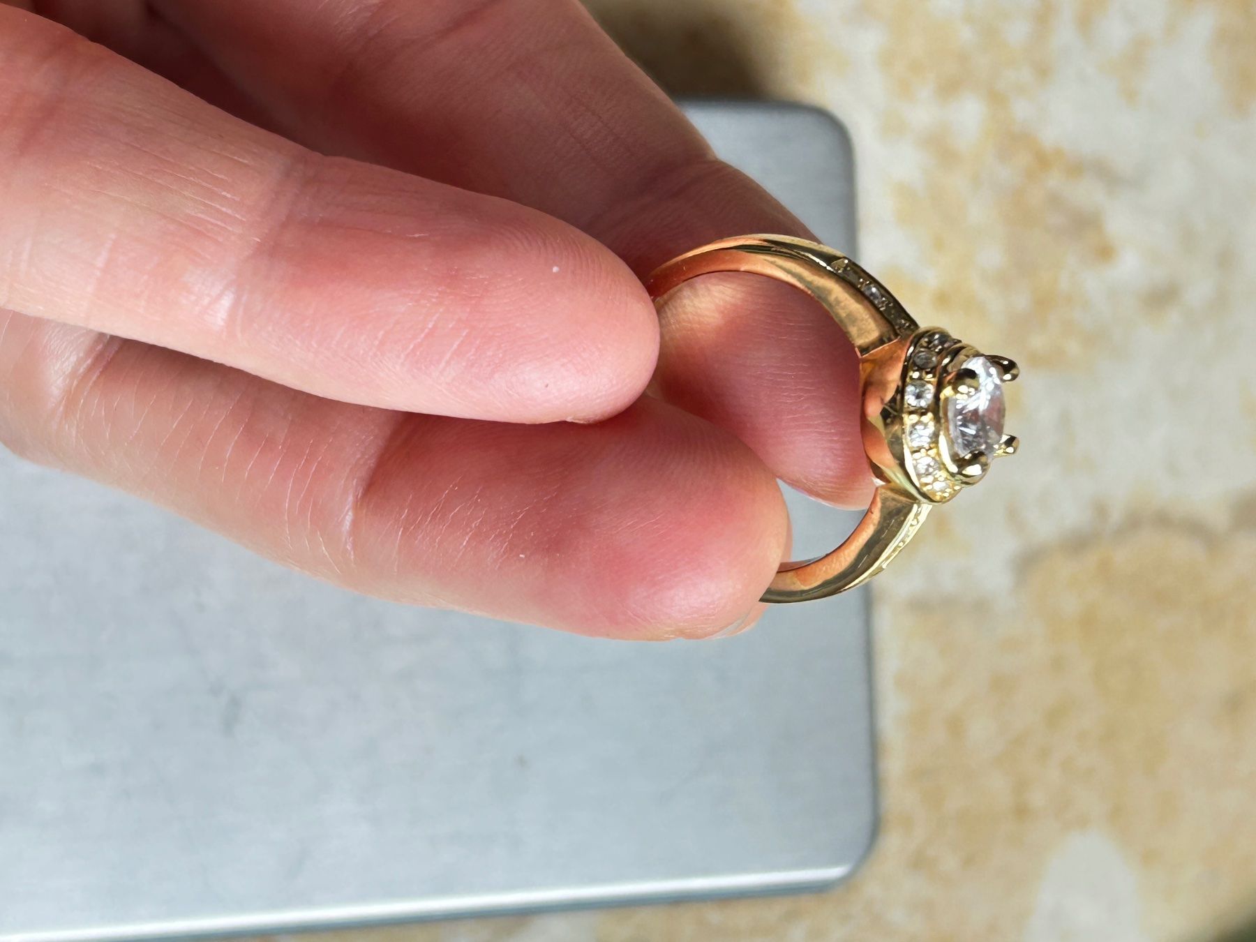 Anelli: Goldfarbener Ring Queen (Grösse 57) – Usato da Laufen venduto da belleskulptur 9