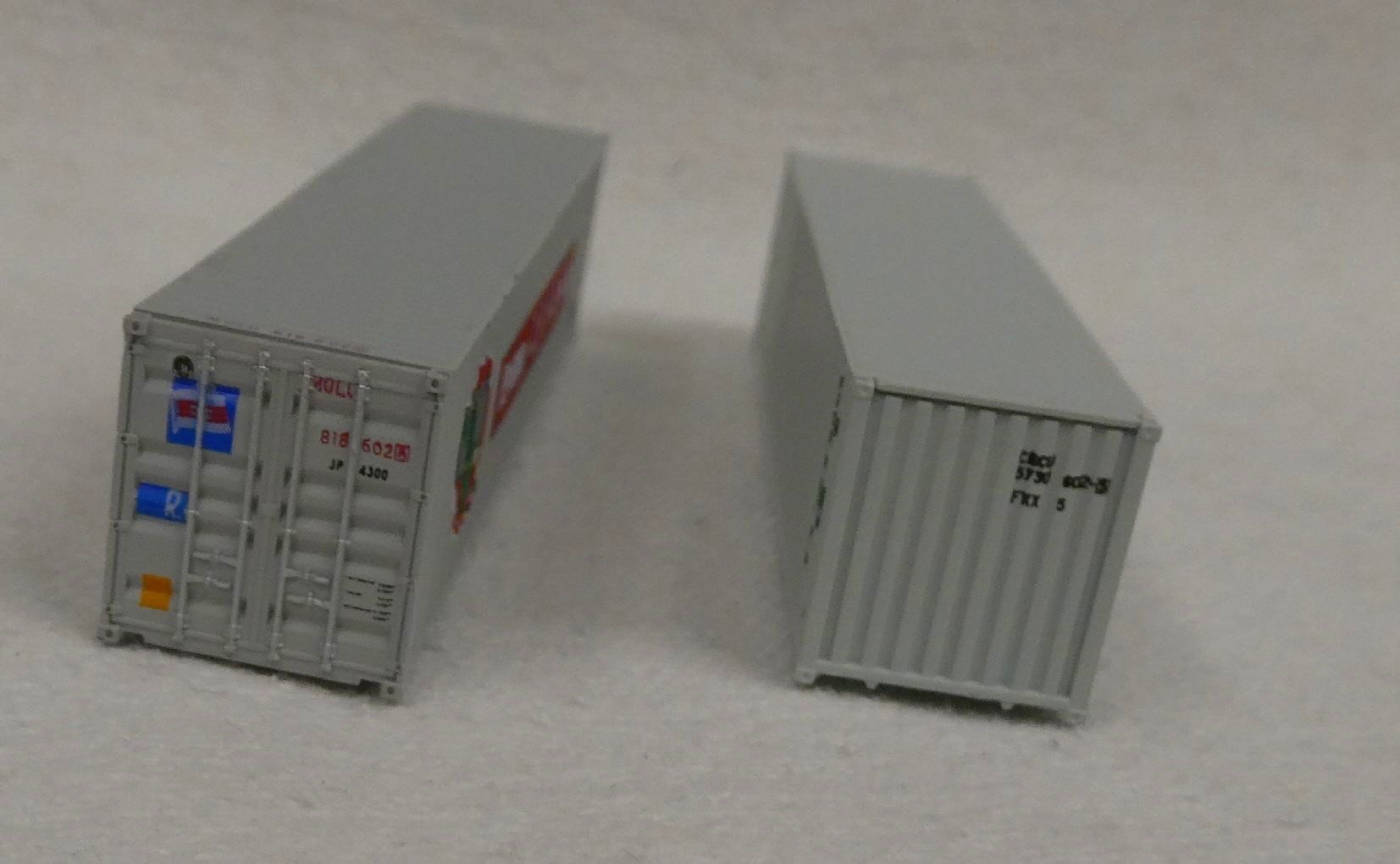 Modellini di ferrovie: 2 Stk Container Spur N – Nuovo e nell'imballaggio originale da Rupperswil venduto da Ropi03 1