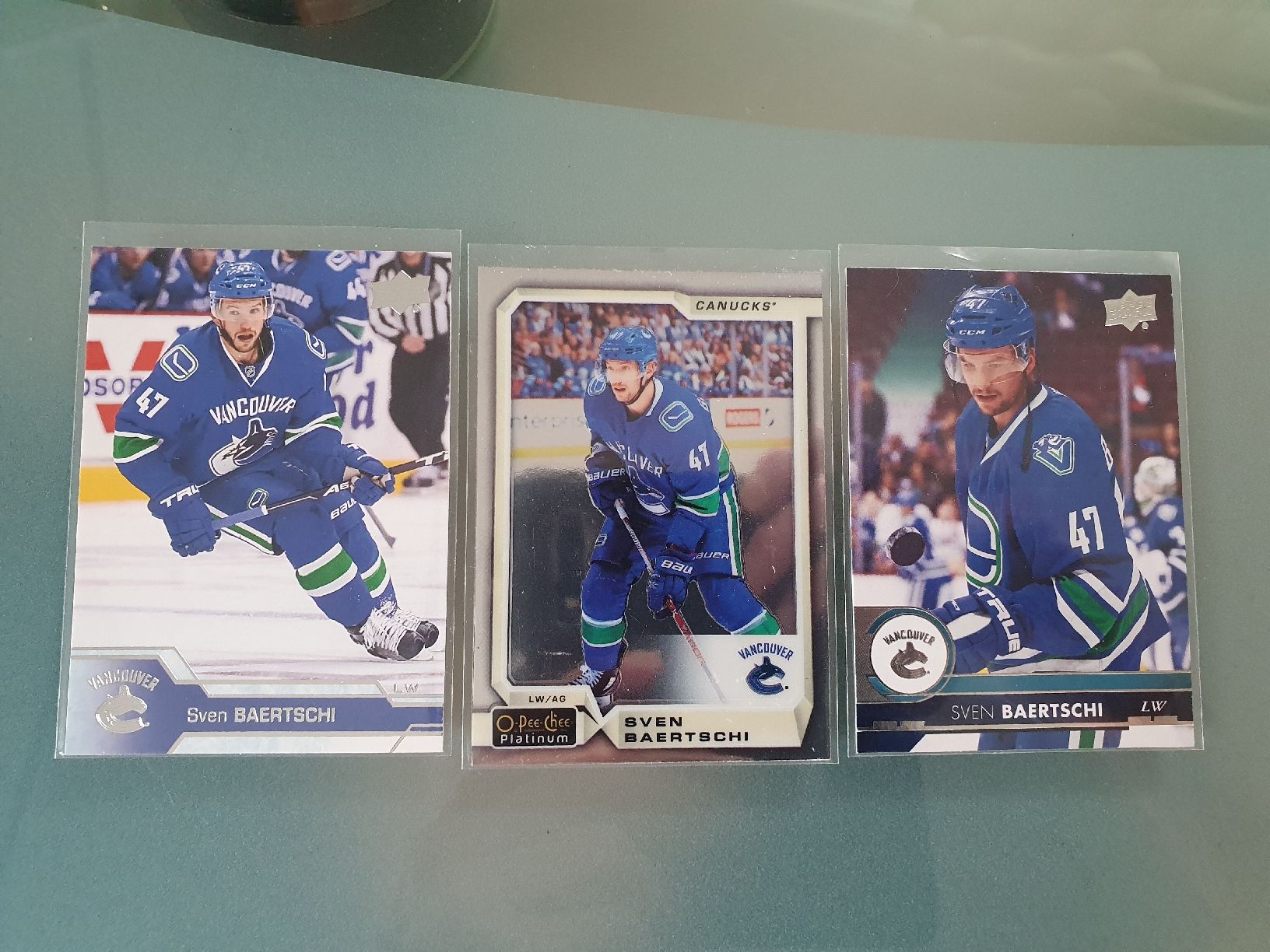 NHL Sammelbilder & Trading cards: NHL karten von Sven Baertschi – Gebraucht aus Büren an der Aare von Trash4