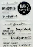 Silikonstempel handgemacht