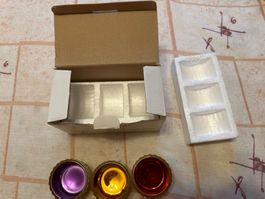 3 Teelichtgläser