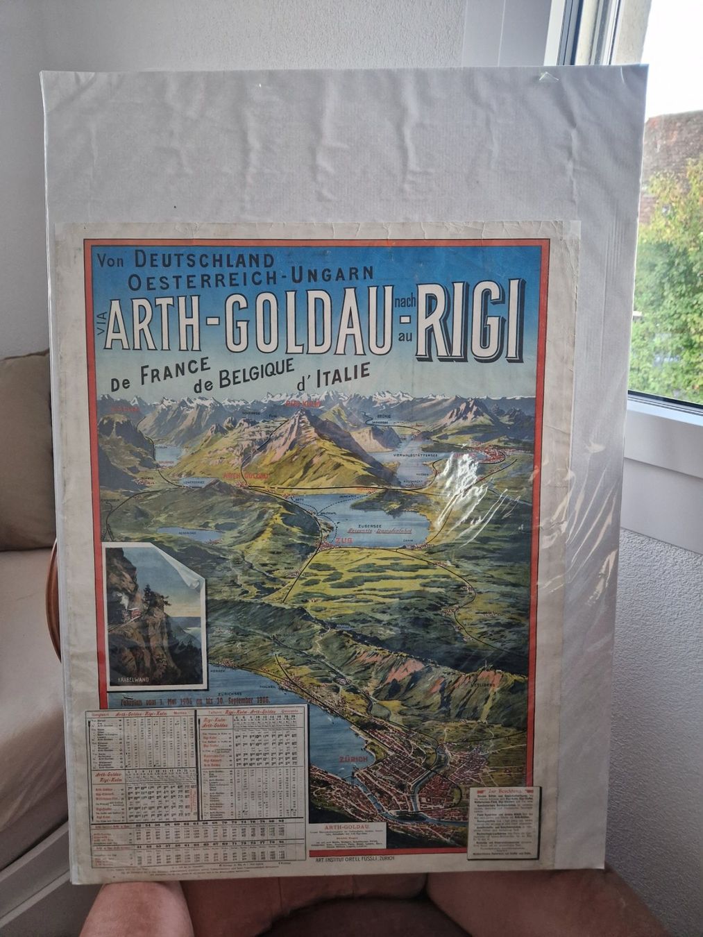 Posters & Illustrations: Arth-Rigi-Bahn – D'occasion à Ebertswil par Xeenniiaa1