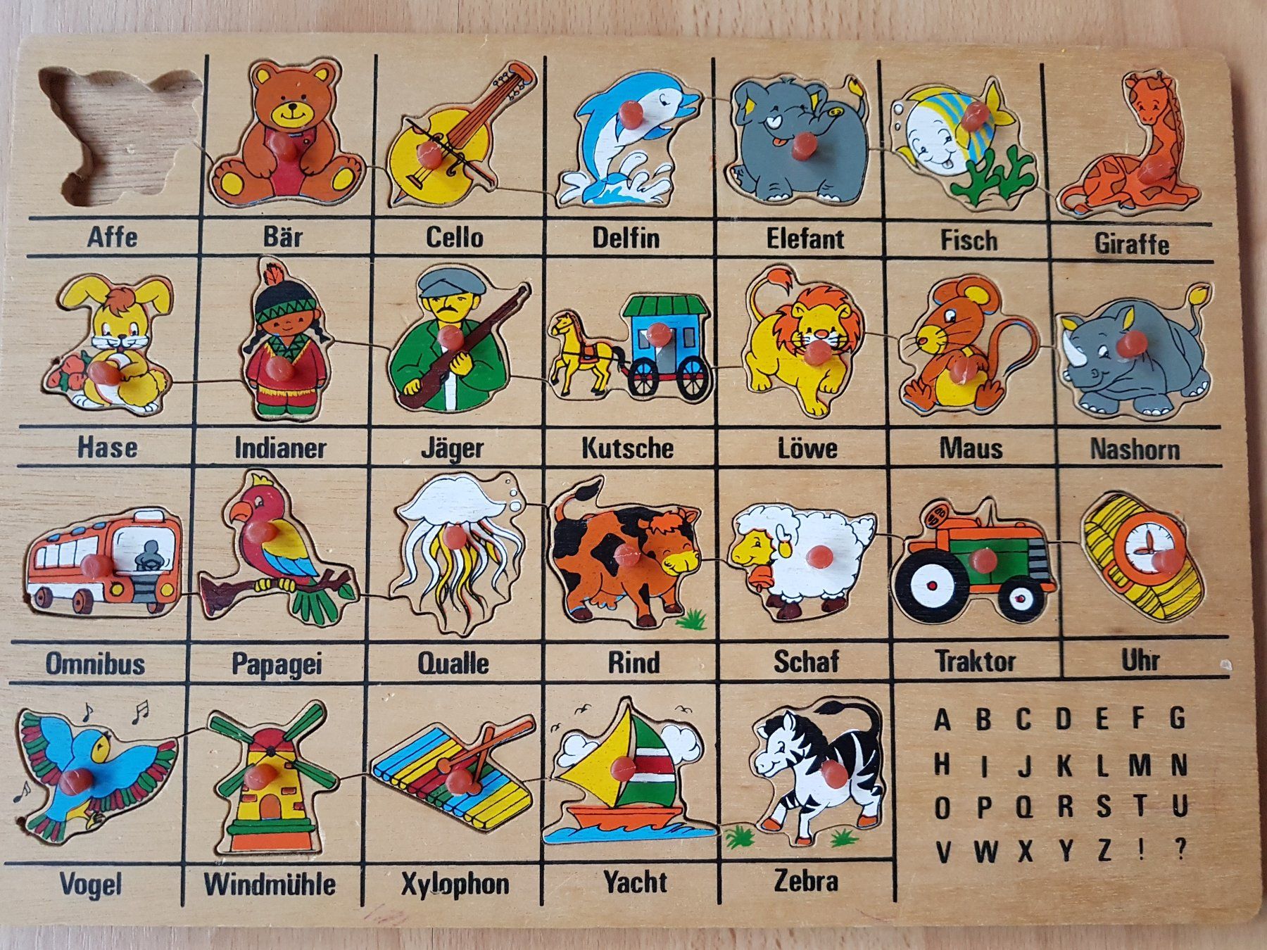 Puzzle: 3 HOLZPUZZLE / KLEINKIND – Usato da Sax venduto da prinzenrollen 1