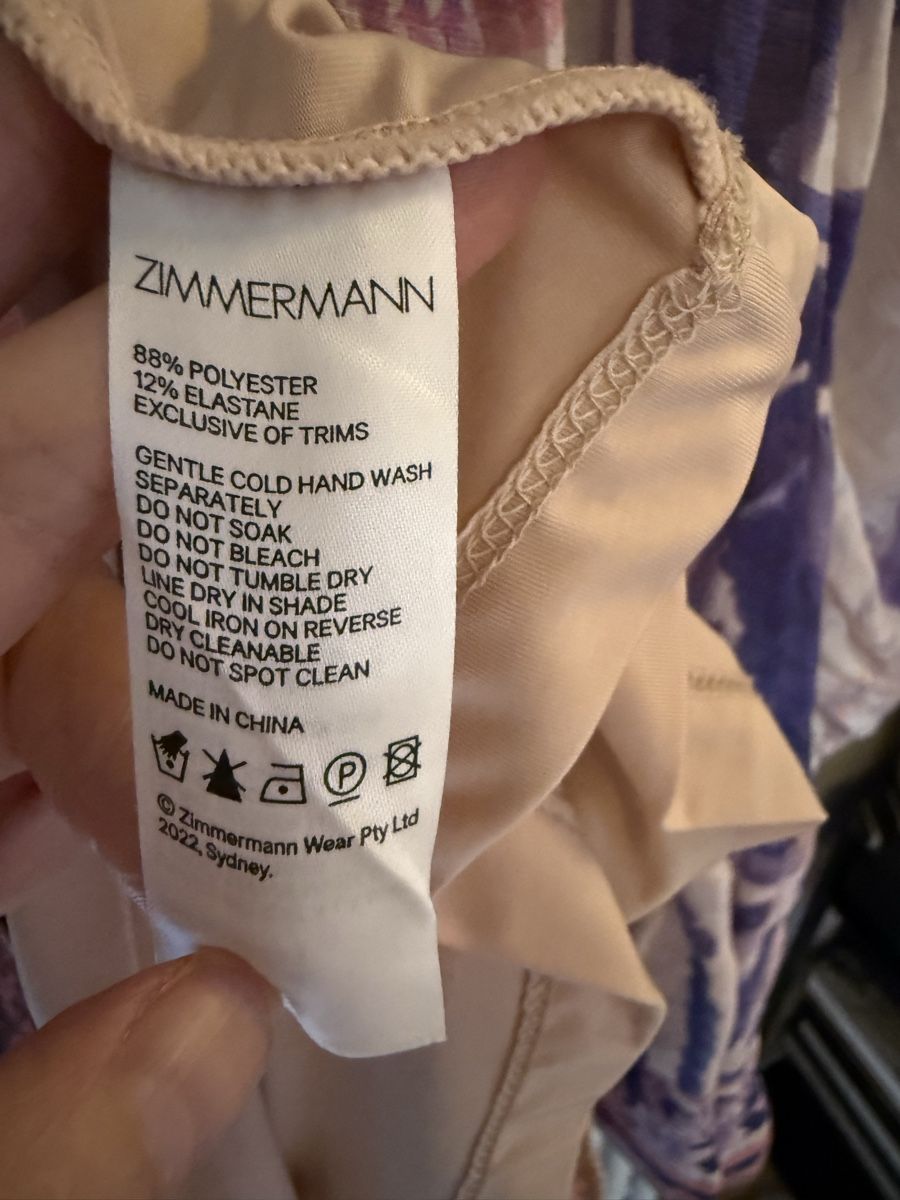 Zimmermann Vestiti: Robe en lin Zimmermann S (petit M)  – Usato da Lausanne venduto da laollie1974 5