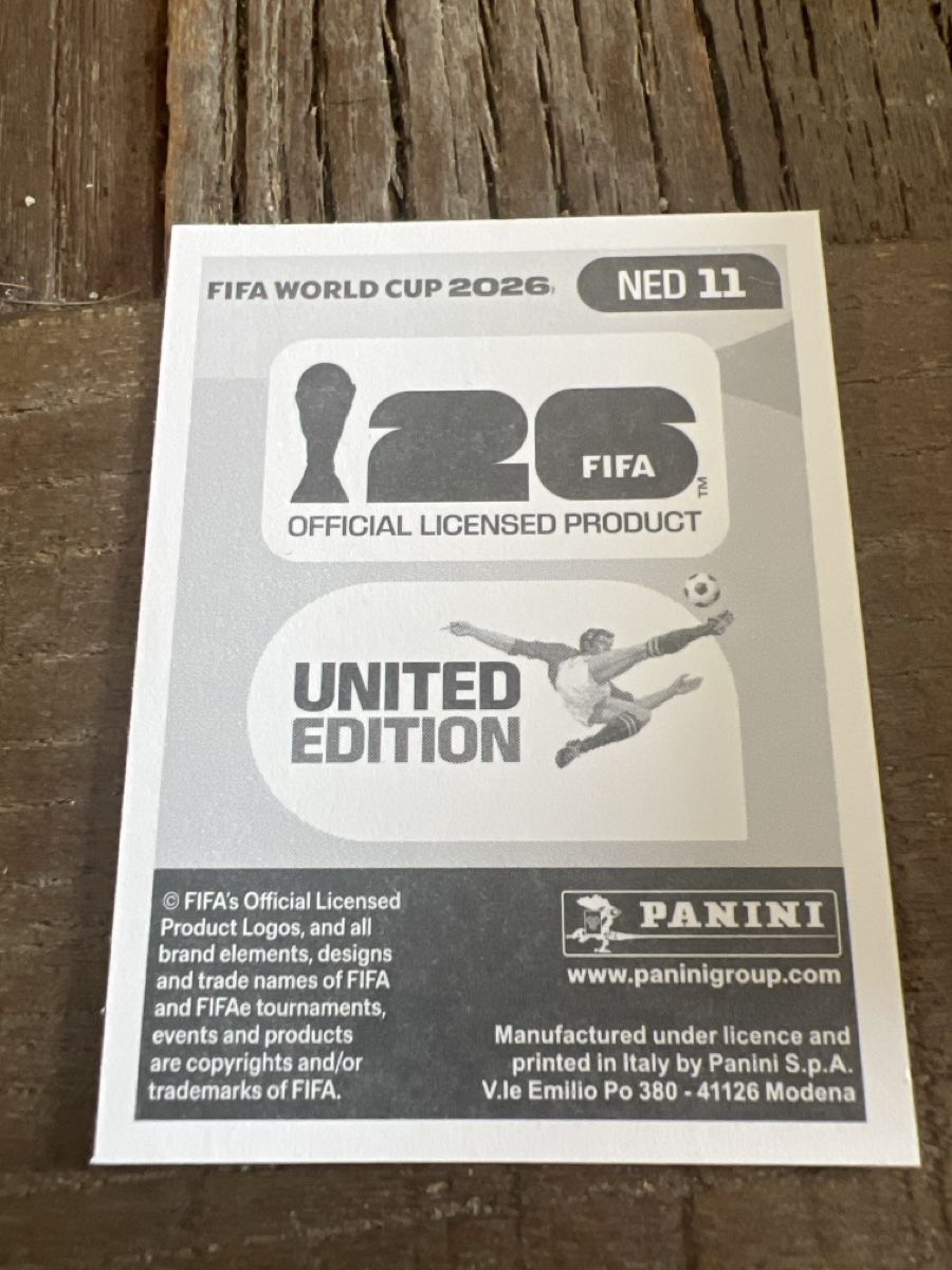 Panini Carte collezionabili: NED 11 – Nuovo (secondo la descrizione) da Balsthal venduto da pas_6qqf