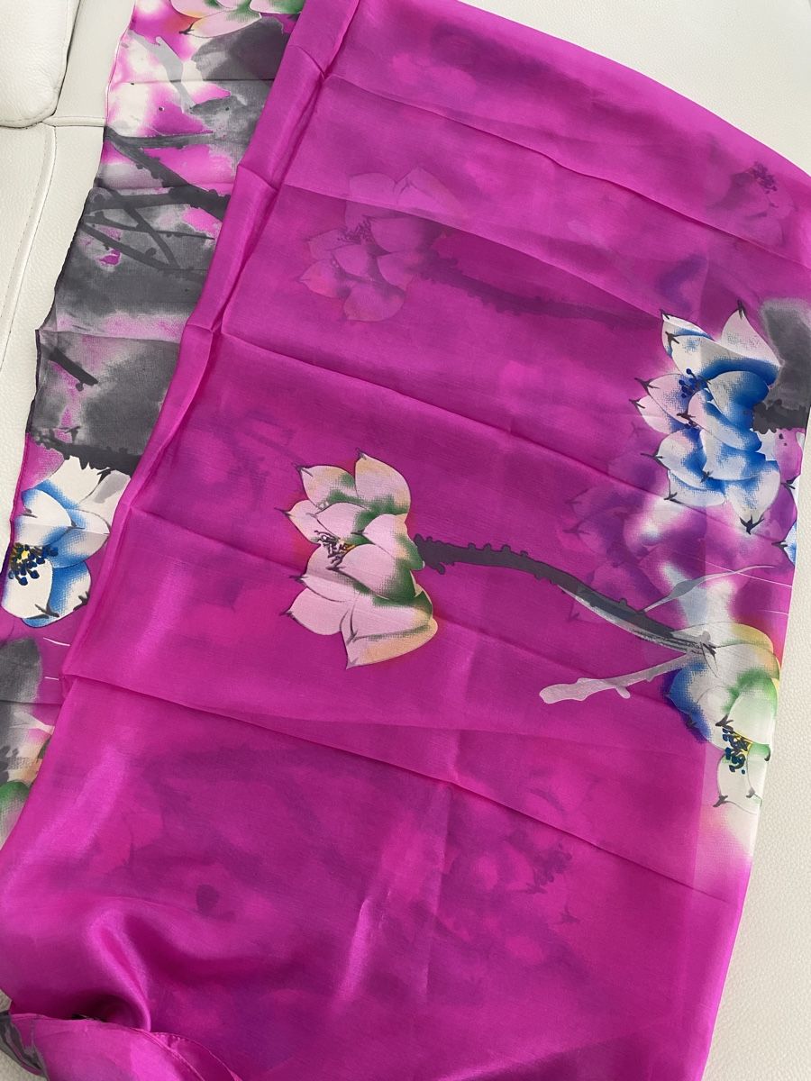 Foulards, Tücher & Schals: Seiden Schal Neu 🌸 – Neu (gemäss Beschreibung) aus Opfikon von Luis144 3