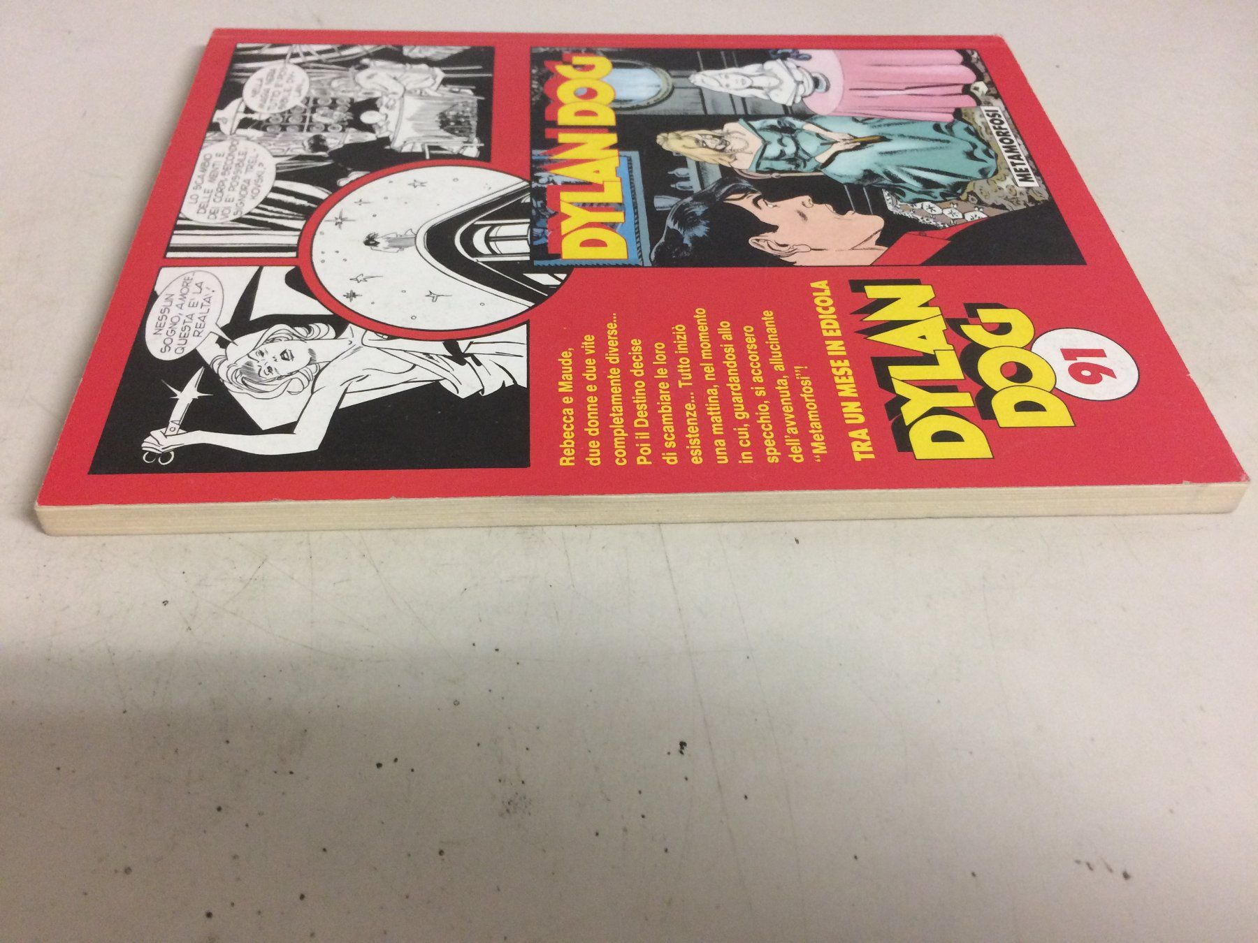 Fumetti: DYLAN DOG # 9O TITANIC  Sergio Bonelli‪ 1994 – Usato da Vezia venduto da Aquarius_Age 3