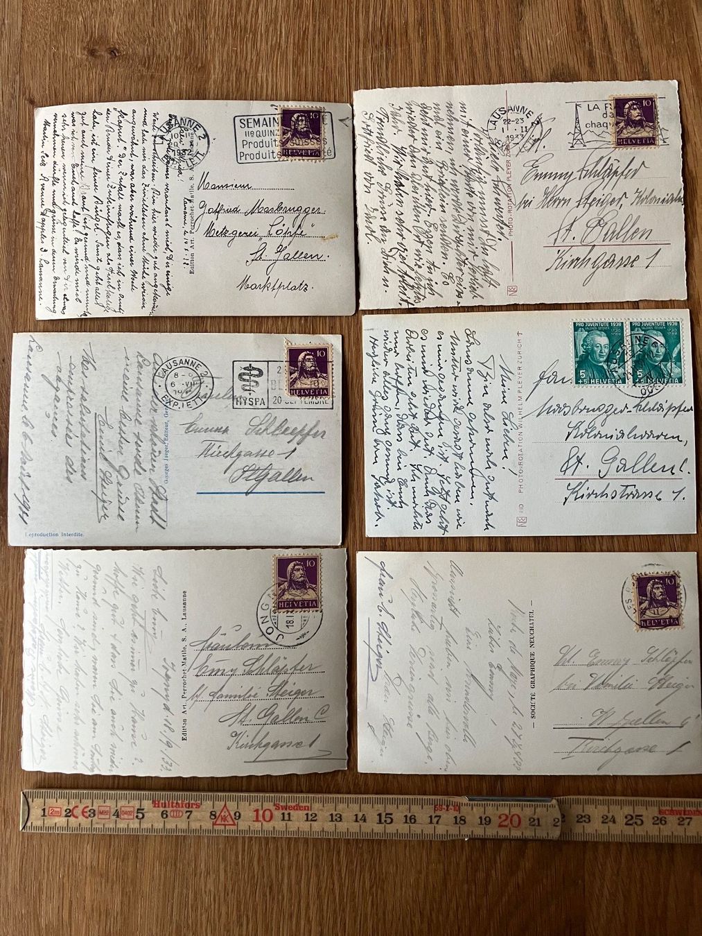 Cartoline postali: Ansichtskarten Lausanne – Usato da Waldstatt venduto da breitaxt 1