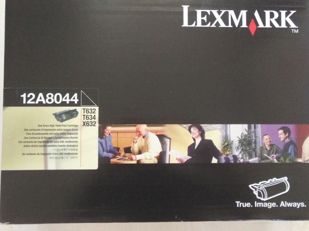 LEXMARK Laserdrucker Toner 12A8044 für T623 T634 X632 (dn) 1