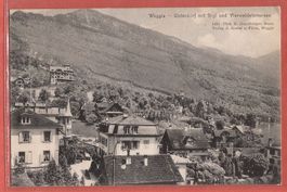 Weggis - Unterdorf mit Rigi - 1905