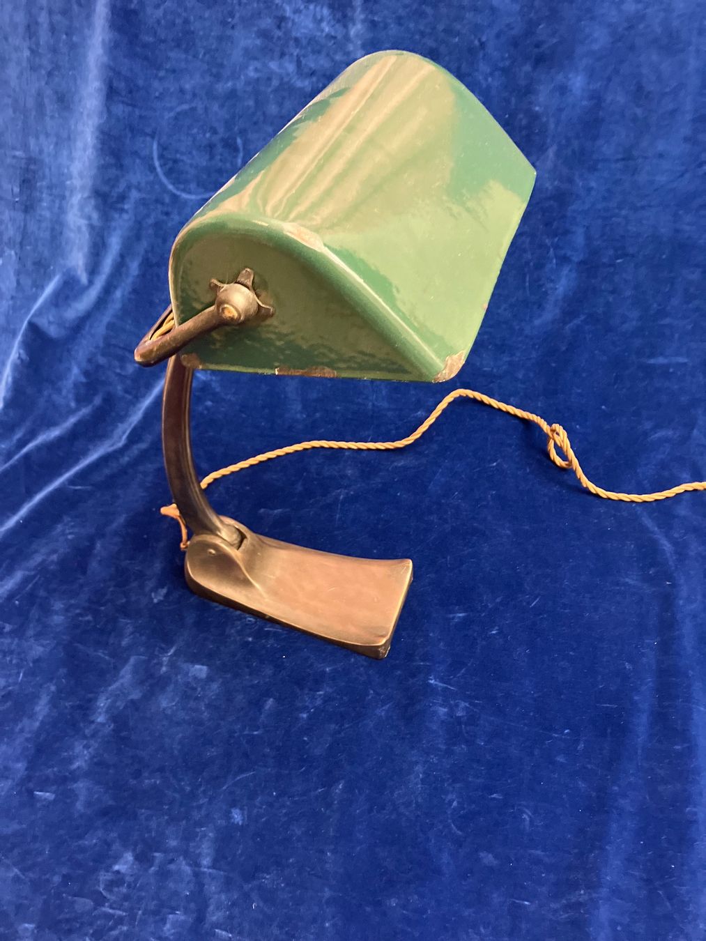 Lampen: SCHACO EMAILLE  BANKERLAMPE UM 1930 – Gebraucht aus Zürich von otomado 8