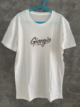 Giorgio T-Shirt, Weiss, Grösse XS, Neuwertig, Sommer-Look!