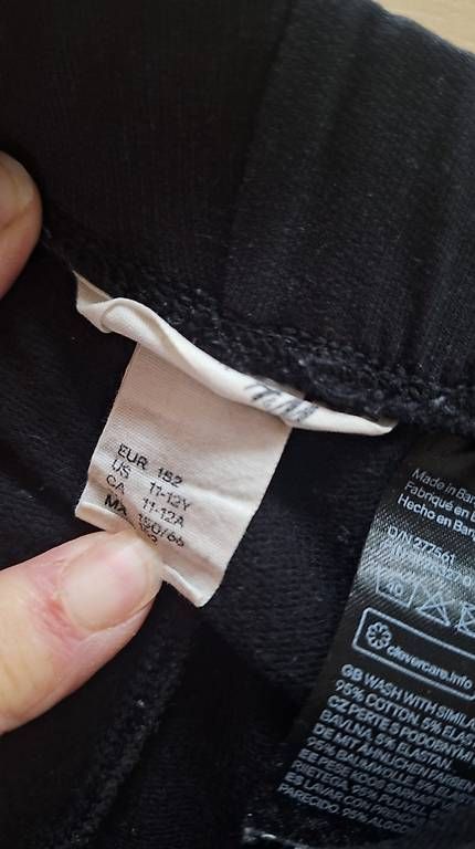 H&M Calze & Collant: Leggins, schwarz, Gr. 152 – Usato da Schattdorf venduto da wurmbosle 1