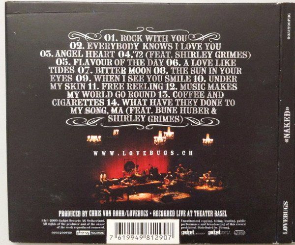 CD: CD Lovebugs - Naked (Digipak, 2005) – Usato da Möriken AG venduto da mineralia 1