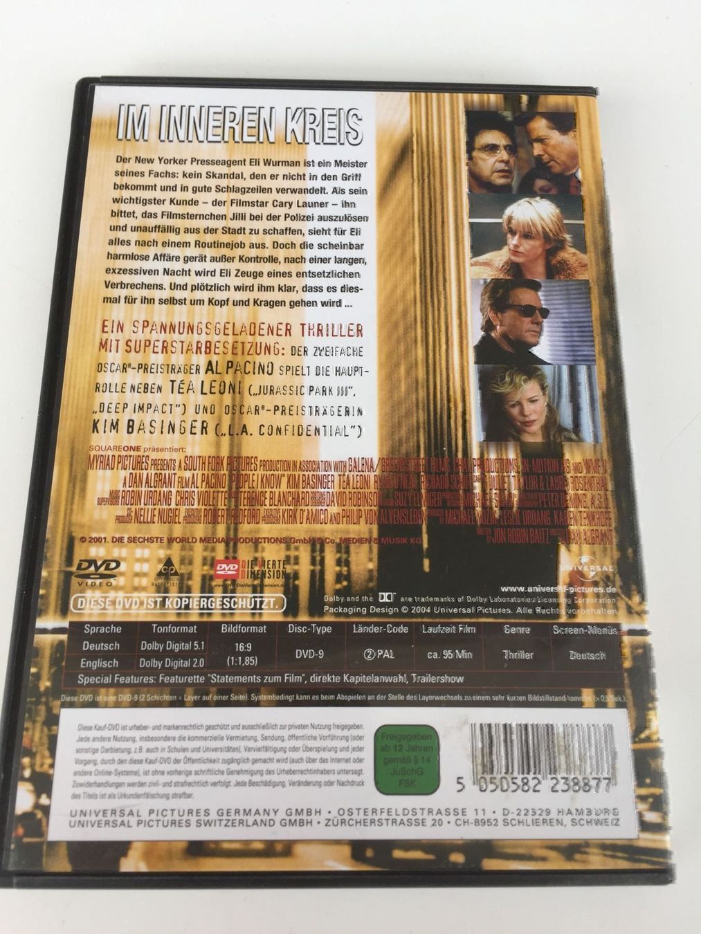Tous les DVDs: Im Inneren Kreis  DVD – D'occasion à Rüti ZH par alumedien 1