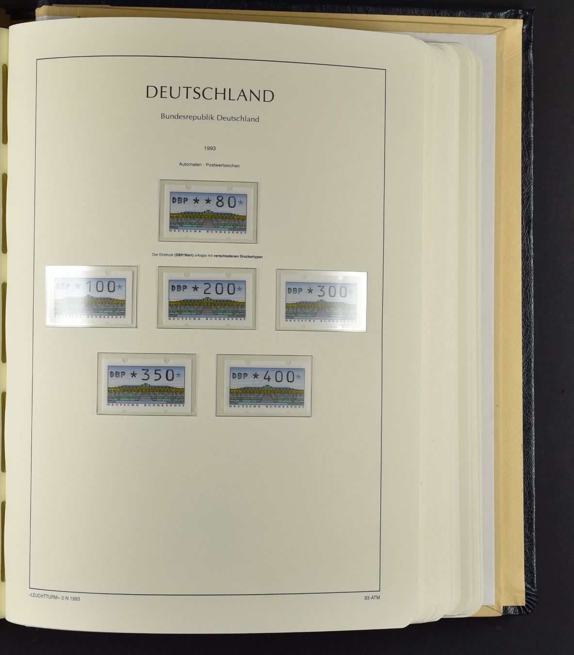 Alle Briefmarken: SAMMLUNG BUNDESREPUBLIK ca. 1981-98 KOMPLETT, POSTFRISCH! – Gebraucht aus Wetzikon ZH von Philimpex 8