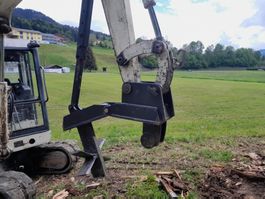Holzspalter zu bagger