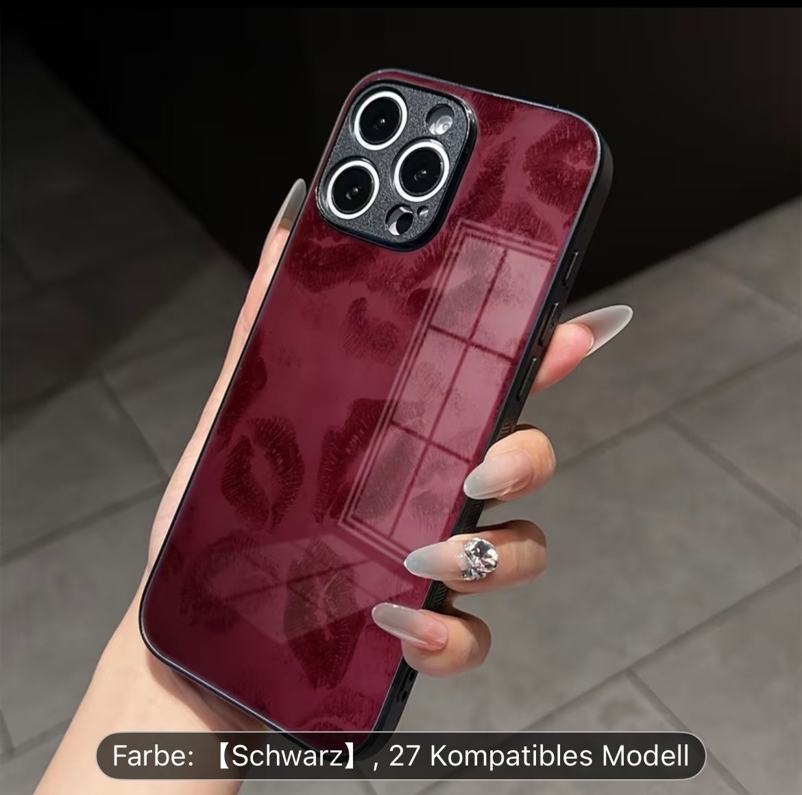 Apple Cover & Protezioni schermo: NEU Handyhülle iPhone 13 Case Kiss – Nuovo e nell'imballaggio originale da Kriessern venduto da loolah 1