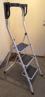 HAILO K75 Trittleiter – 3 Stufen, weiss