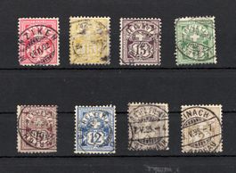 1882 - 1906  Ziffermuster   Etat voir Photos