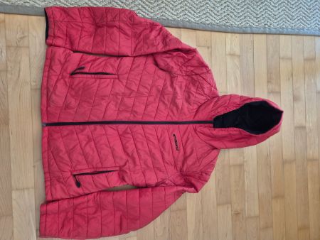 Herrenjacke Stöckli – Wendbar, Schwarz/Rot, Grösse L