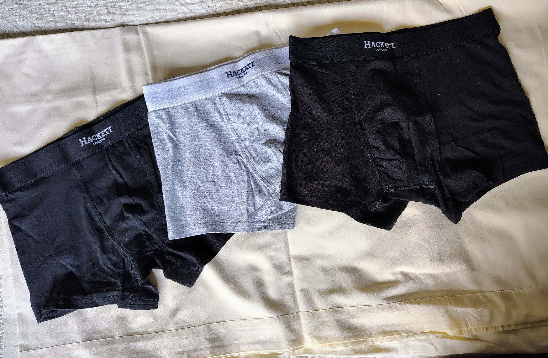 Hackett Biancheria intima: 3 paia Boxer Hackett London S – Nuovo (secondo la descrizione) da tenero venduto da Mam74