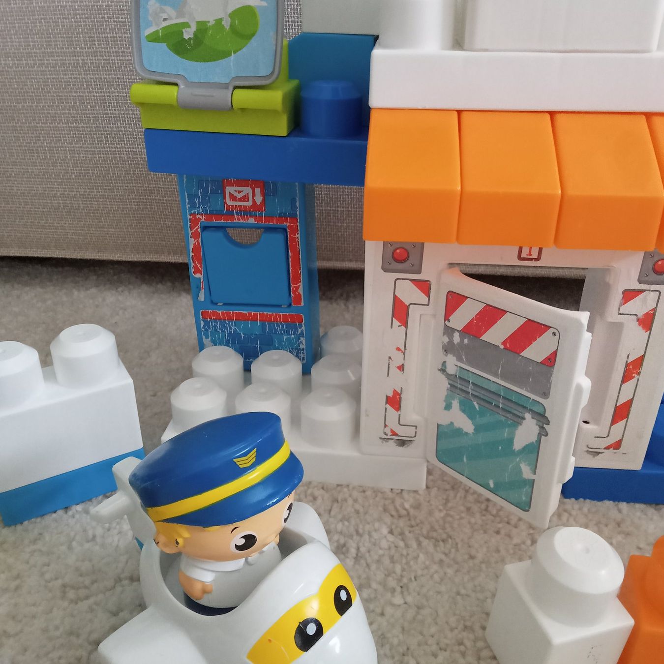 Fisher-Price Jouets: Bausteine Mega Blocks Learn 40 Stk. + Airport – D'occasion à Baden par Gian_Lu 5