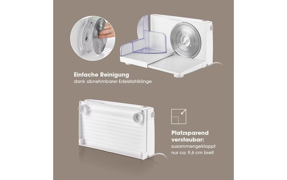 Elettrodomestici da cucina: Gourmetmaxx Allesschneider – Nuovo e nell'imballaggio originale da Muttenz venduto da Gepard23 6