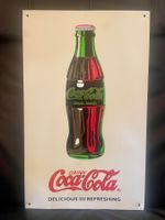Coca-Cola Blechschild Vintage Sammler Objekt Deko Getränk...