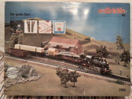 Märklin 2965 StartSet Dampflok Güterzug Revidiert Neuwertig