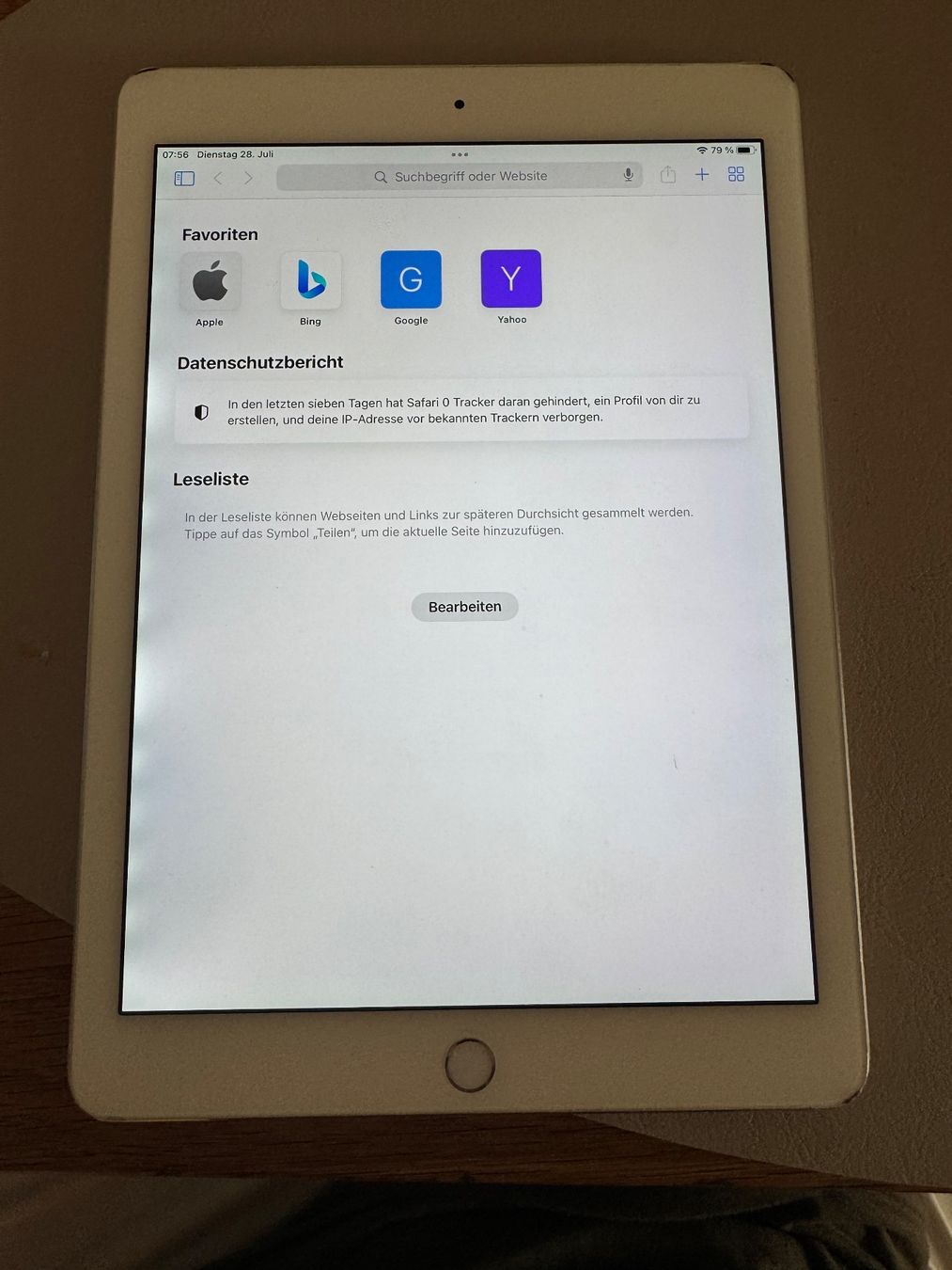 Apple Tablet PC: iPad Air 2 – 128GB – Usato da Adliswil venduto da Busys